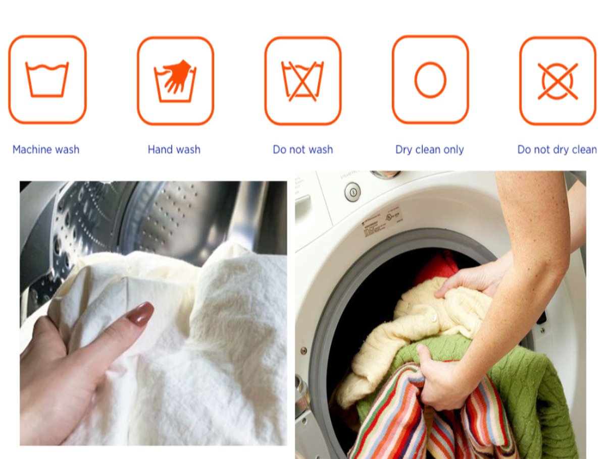 علائم اختصاری بین المللی لباس